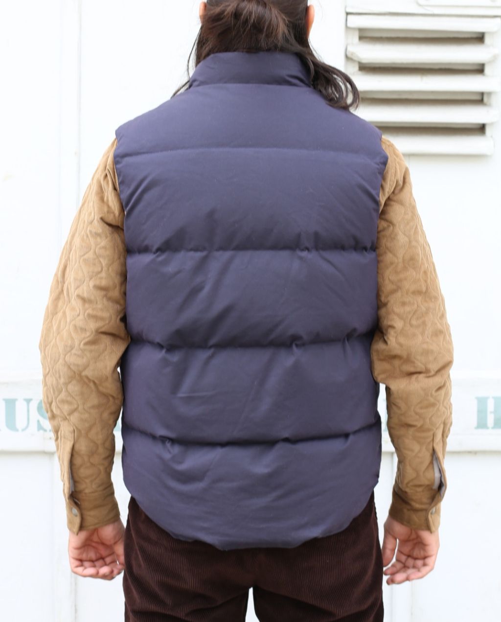 7922-DW Goose Down Vest blue