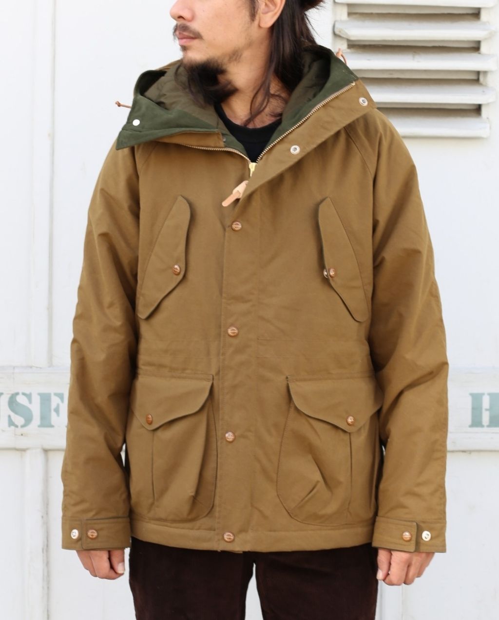 FISHERMAN PARKA 7031-DW dark tan