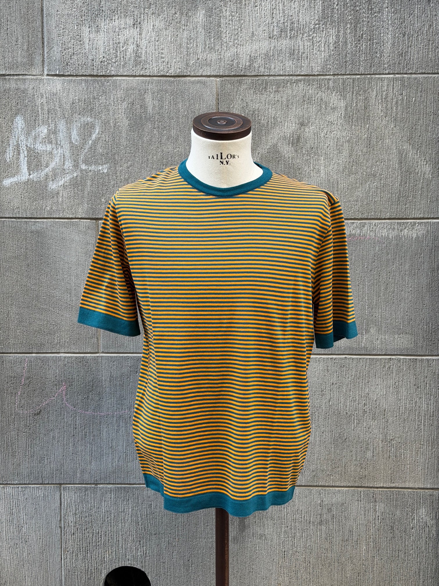 TEC10 CREWNECK S/S  - OIL MANDARINO