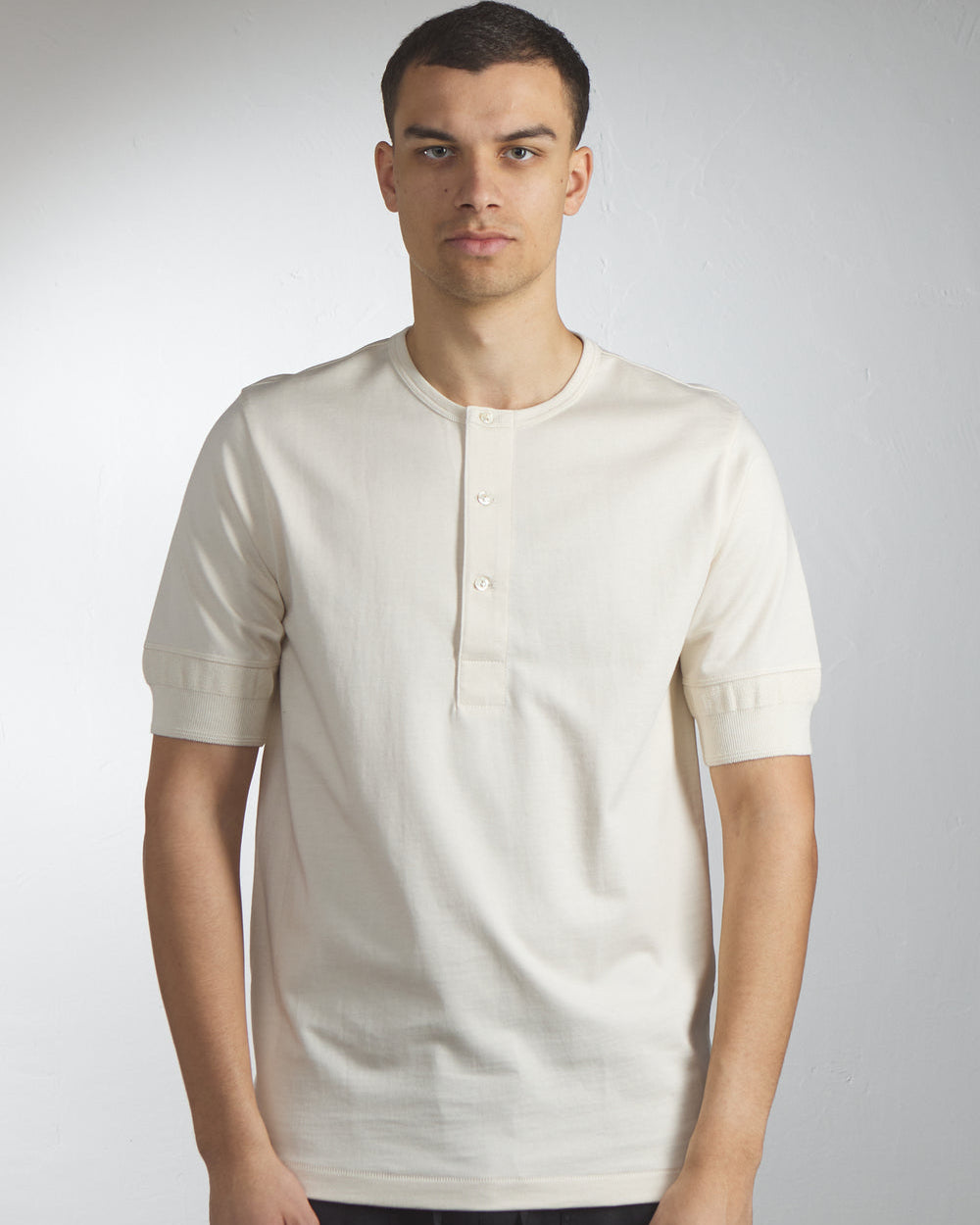 2M07 Vintage Machine Refined Short Sleeve - nature