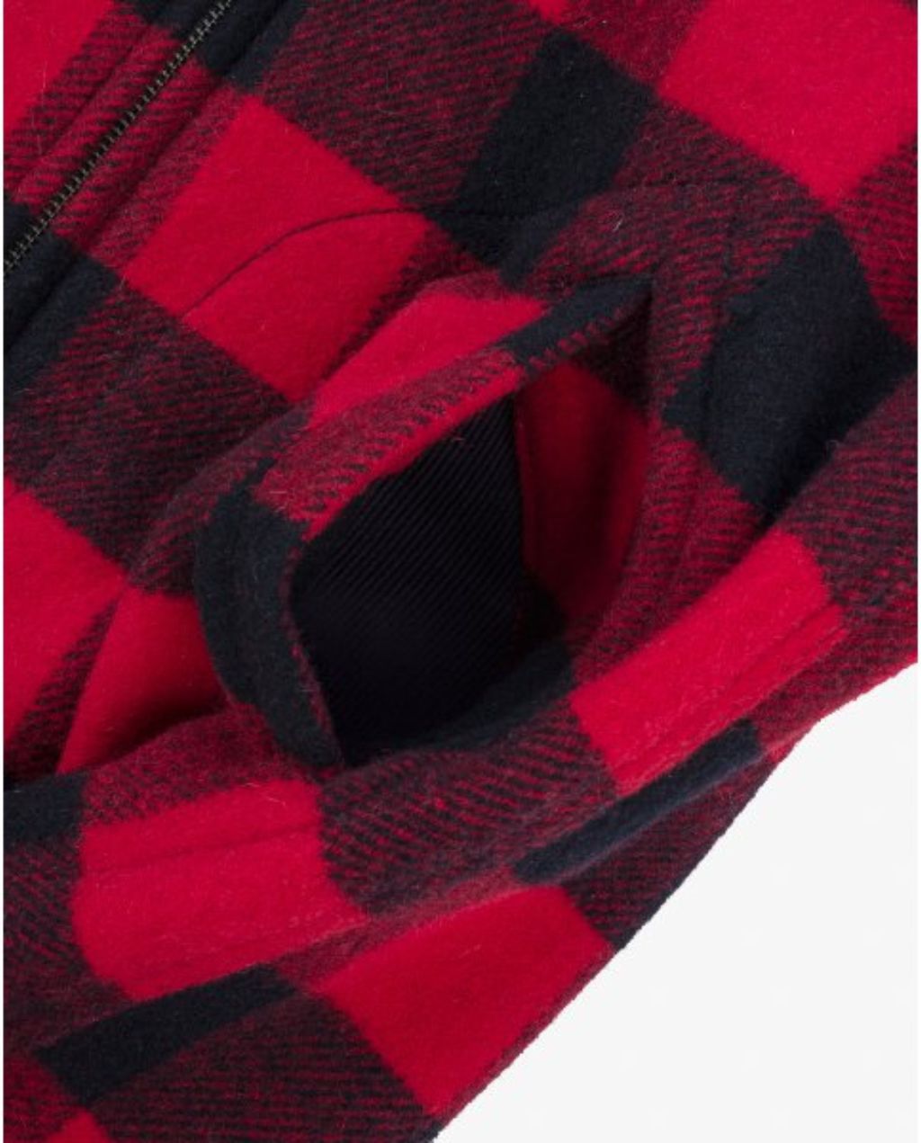 IHW-20- Buffalo Check Bush Jacket - Red