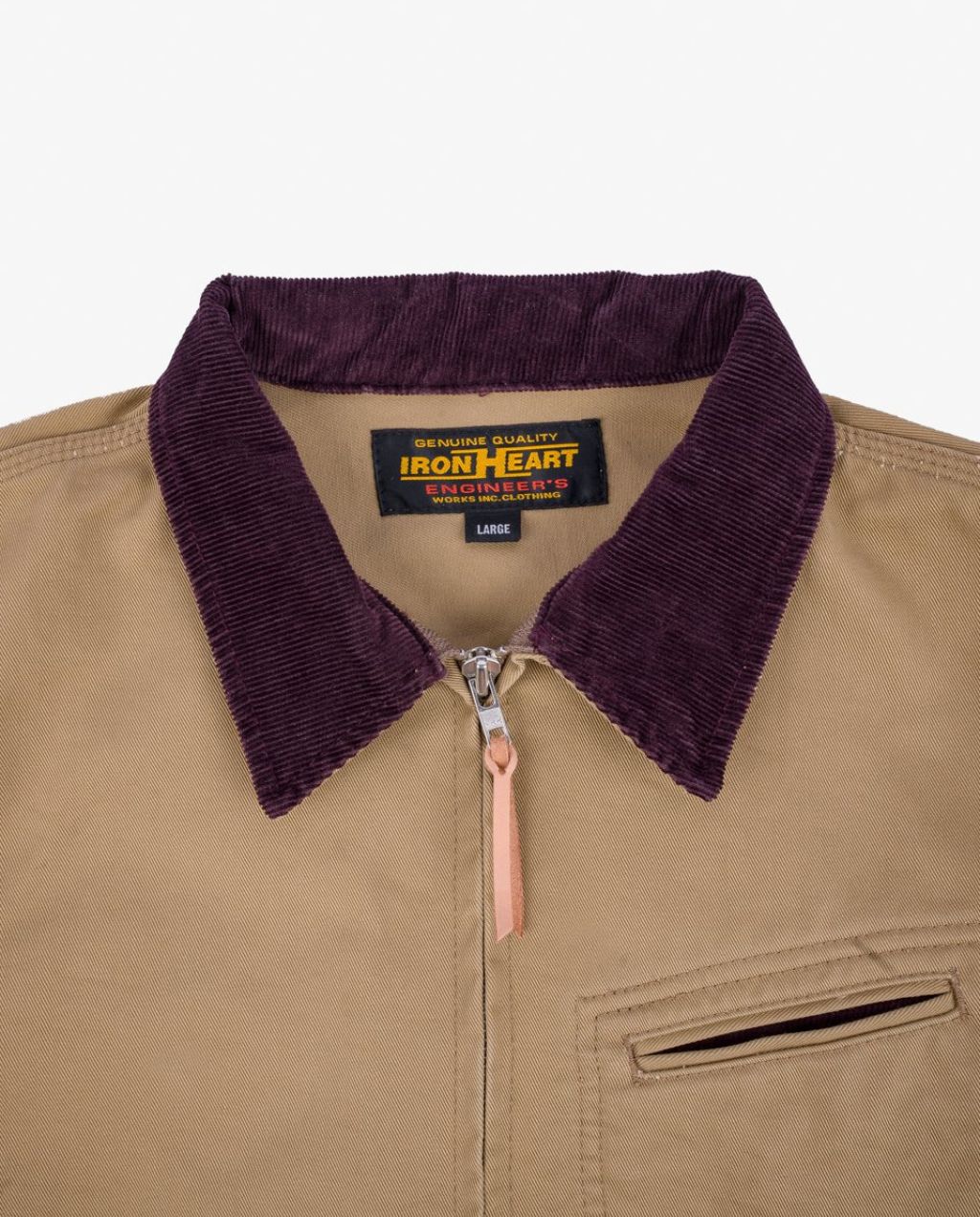 12oz Kurashikizome® Twill Work Jacket - Beige