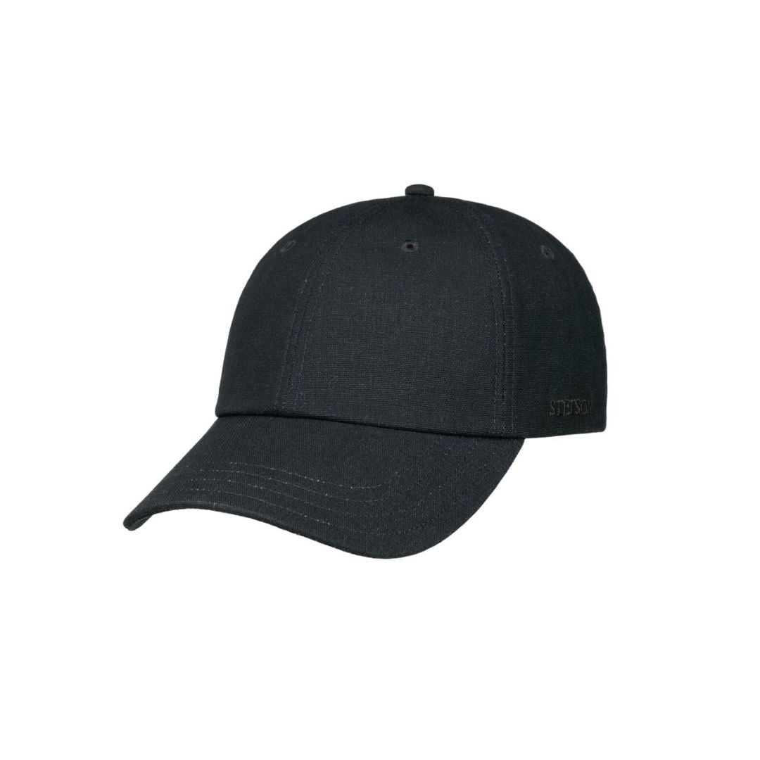 Baseballcap Cotton/Linen Waxed Navy