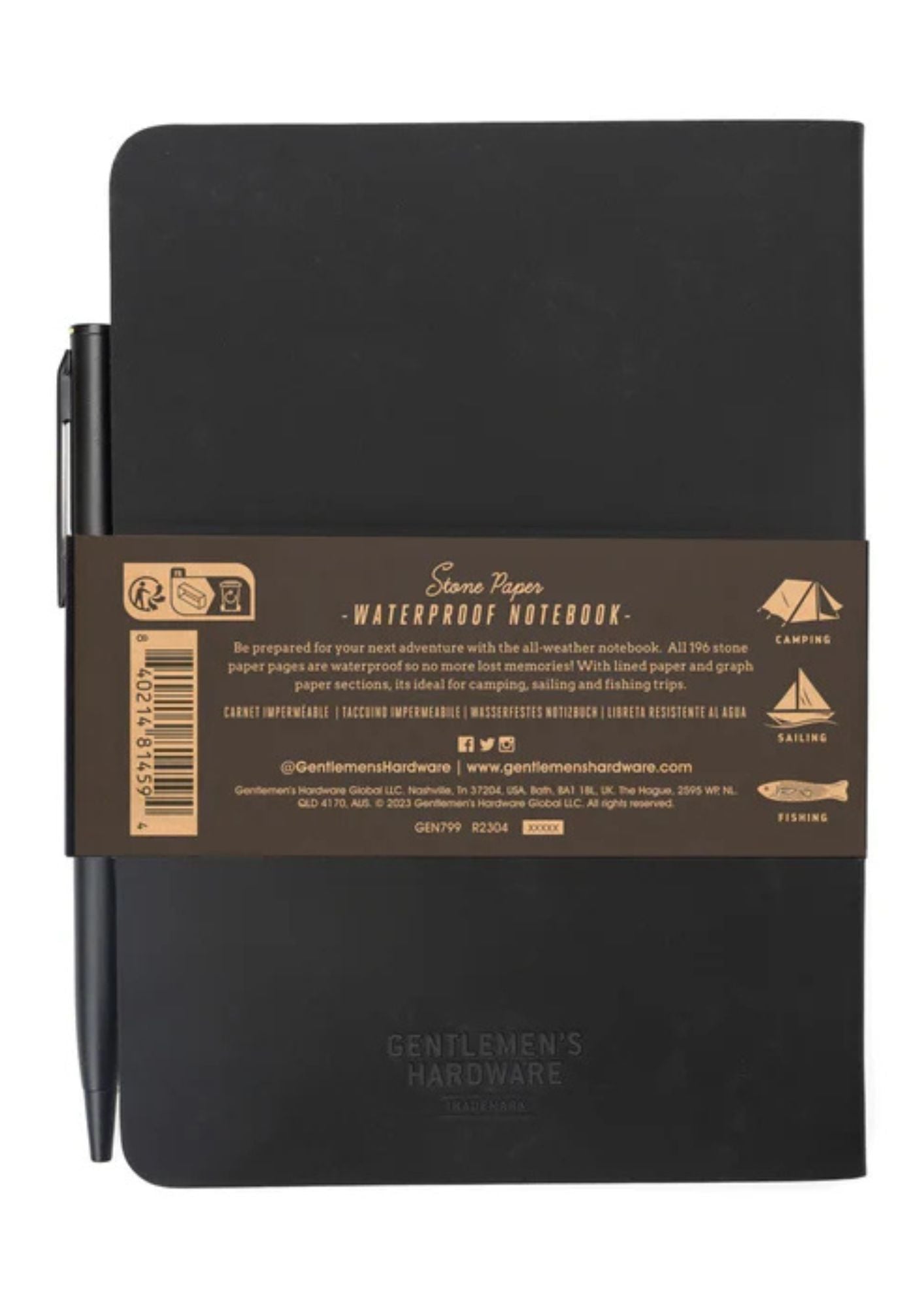 Waterproof Notebook #799