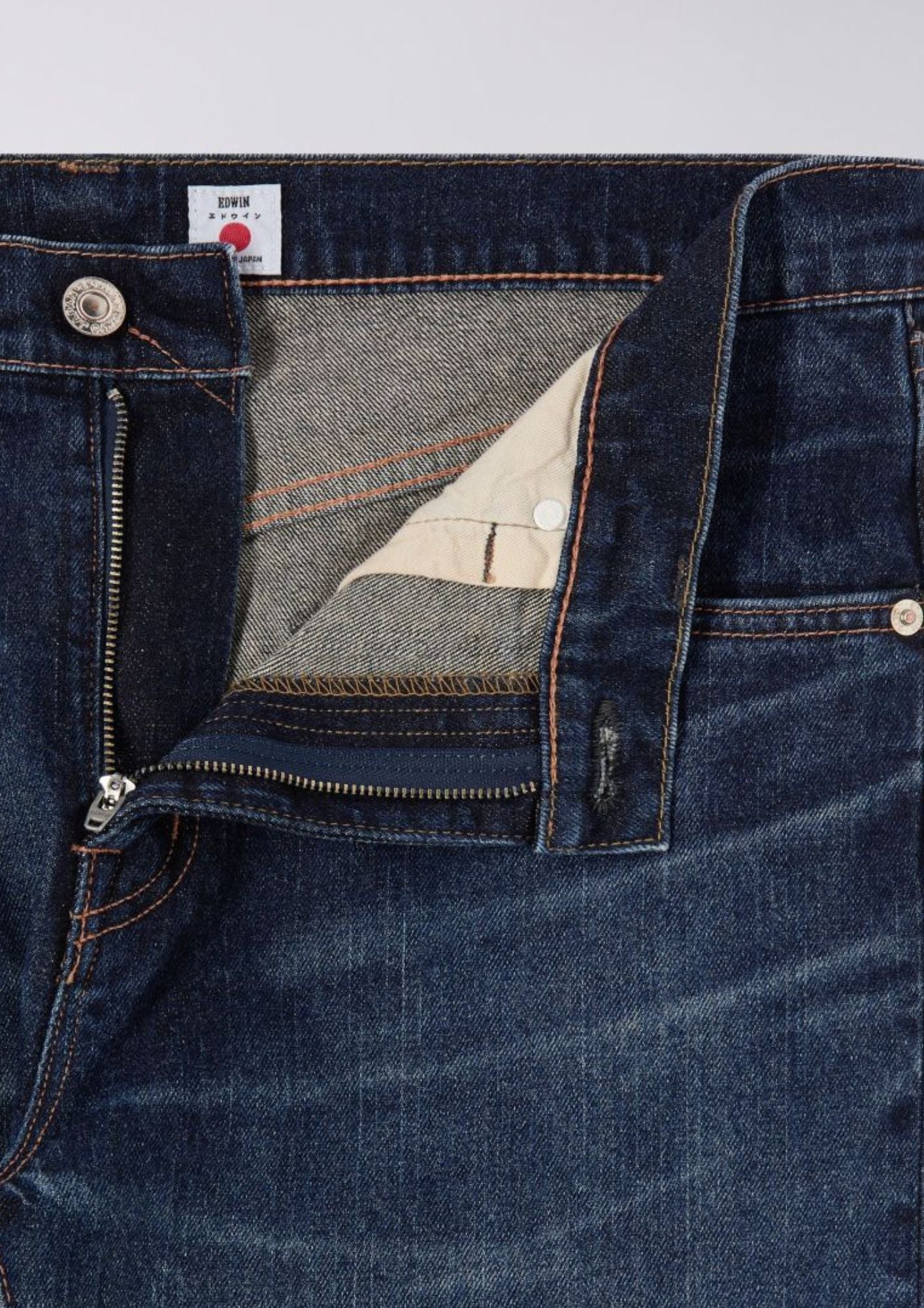 Slim Tapered Jeans Blue - mid dark used