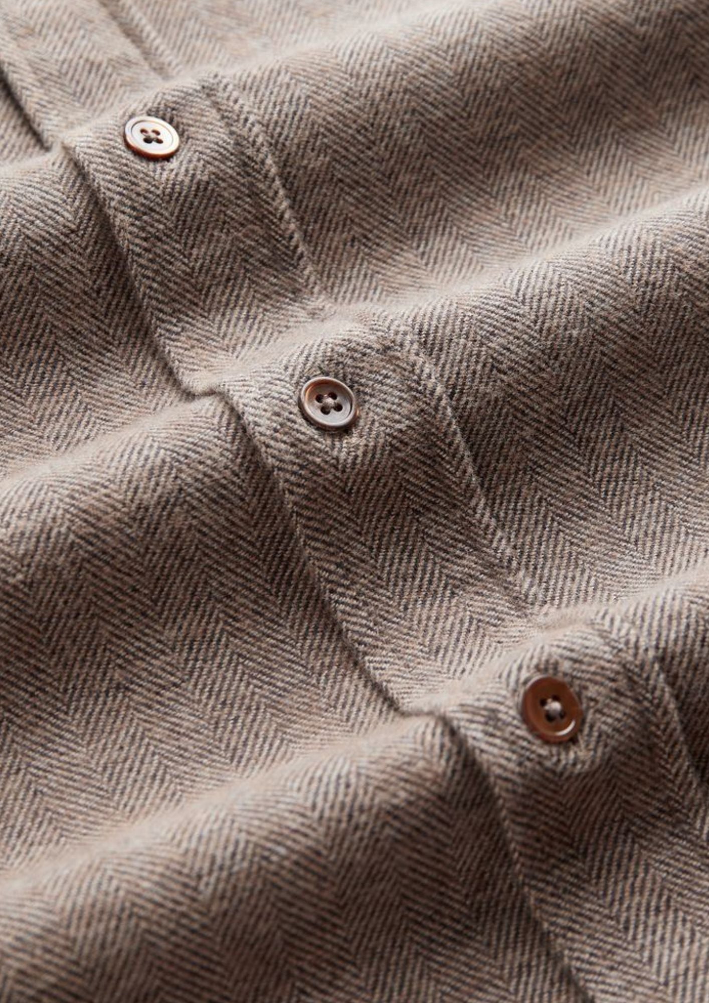 Portuguese Flannel - Espiga Brown