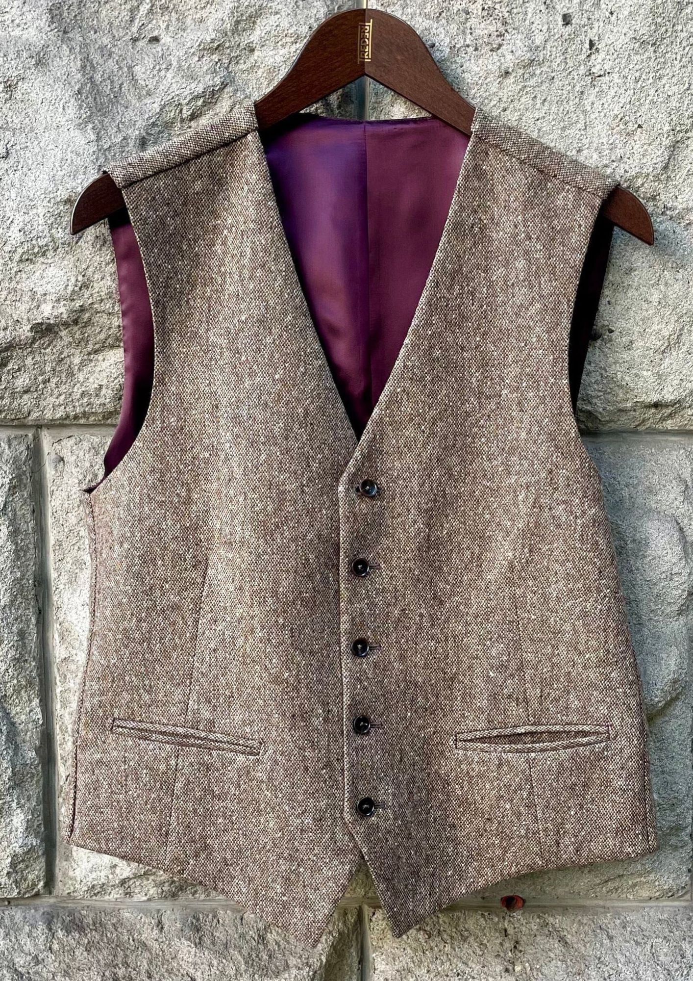 Gilet Jack brown - Schweizer Design