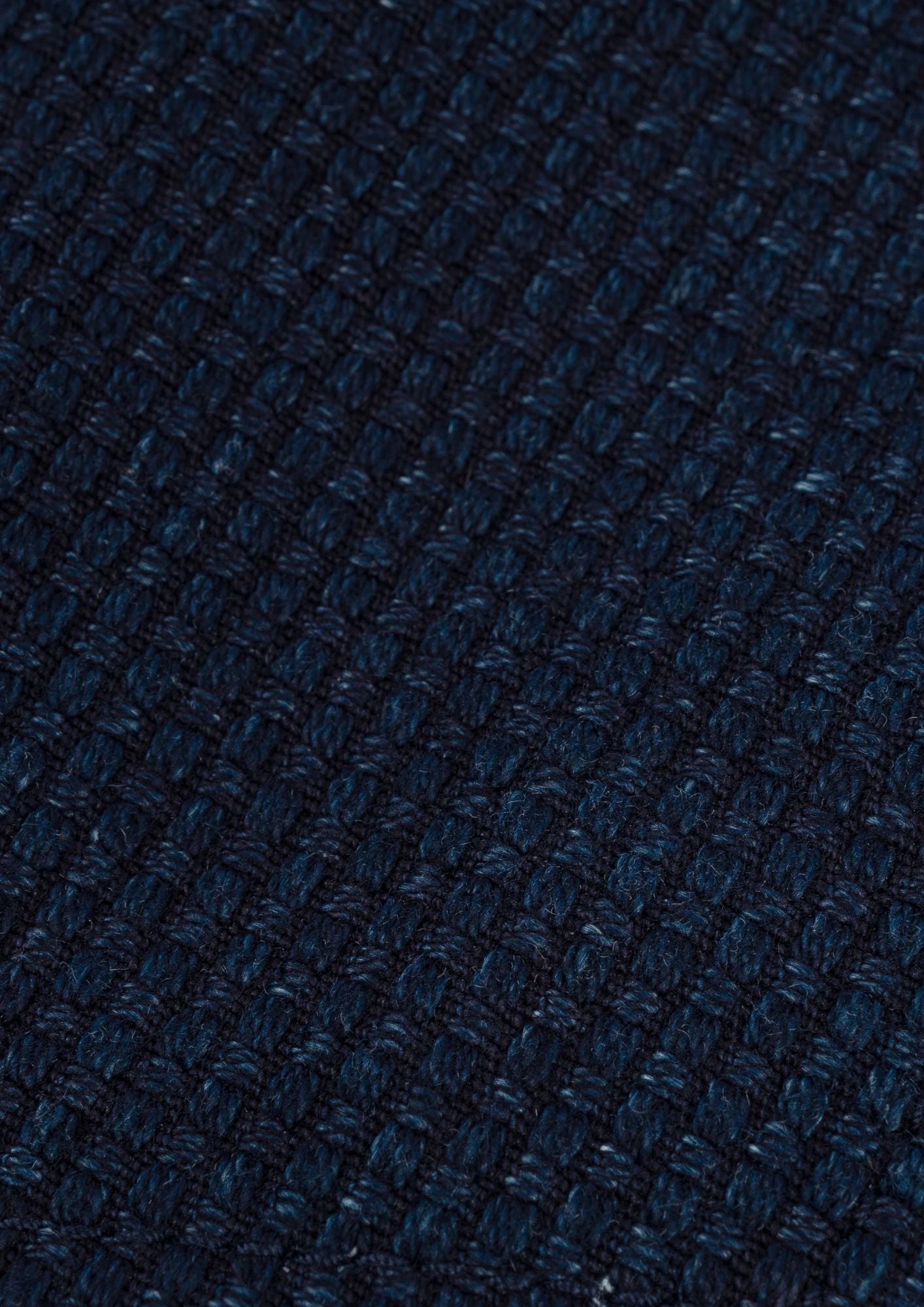 14oz Sashiko Dobby Cloth / Duck Work Vest - Indigo