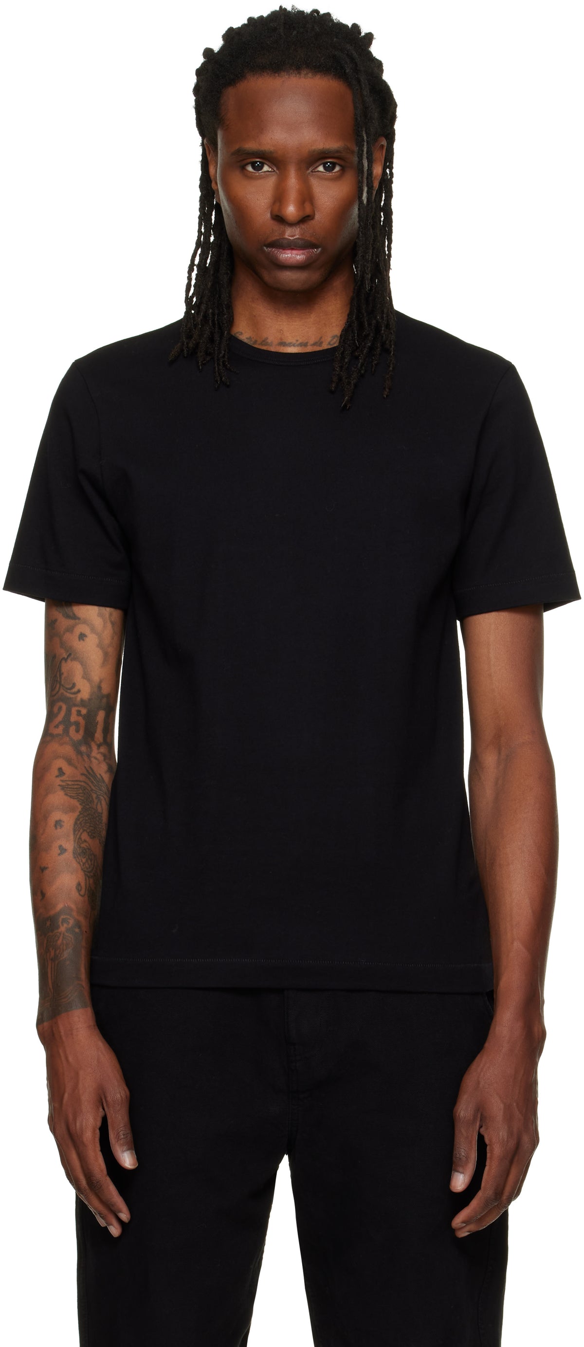 2m15 Refined fit Shirt  99 Deep Black