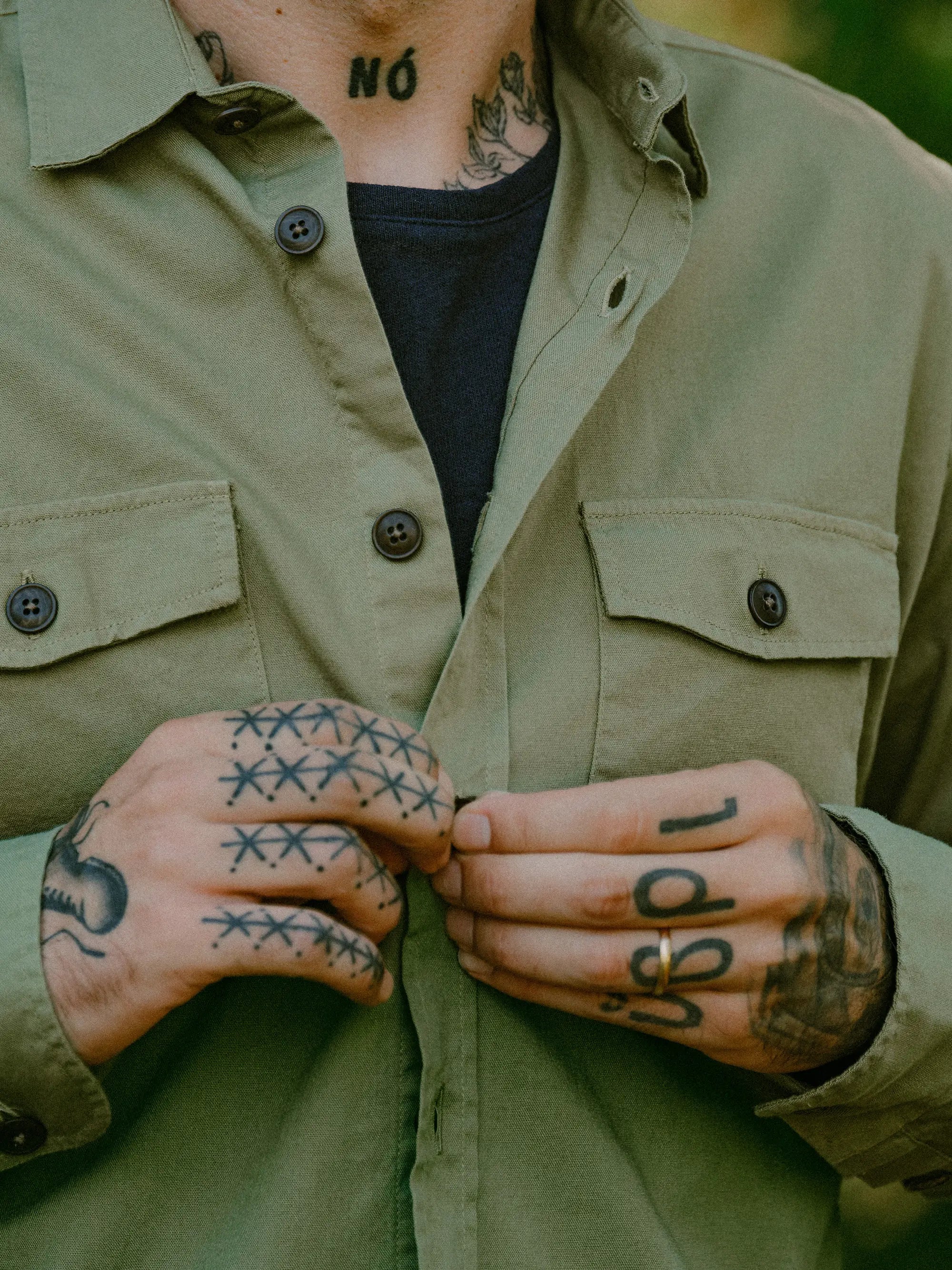 Shirt Lamono  Olive