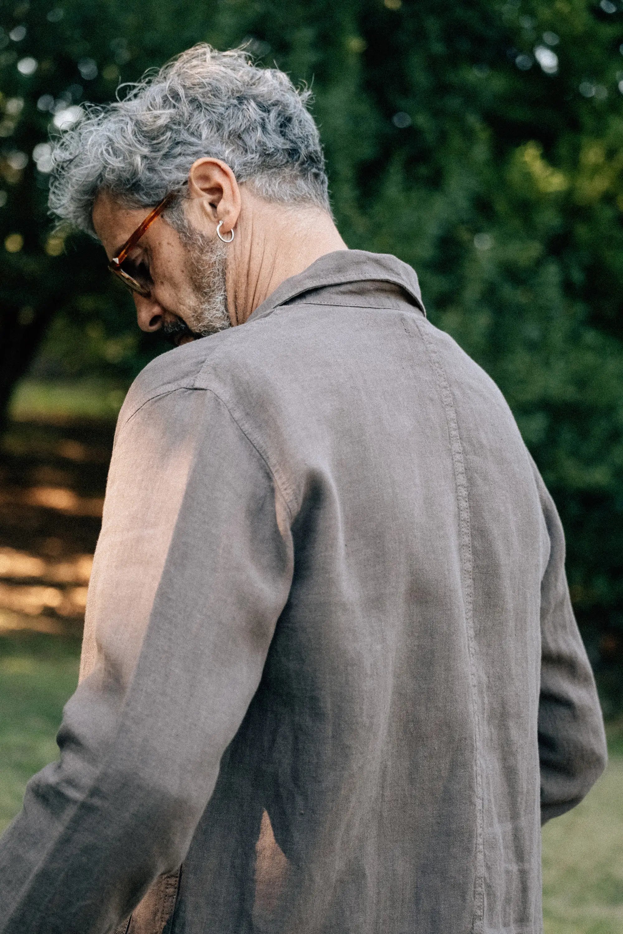 Overshirt Linen Ilha - Taupe