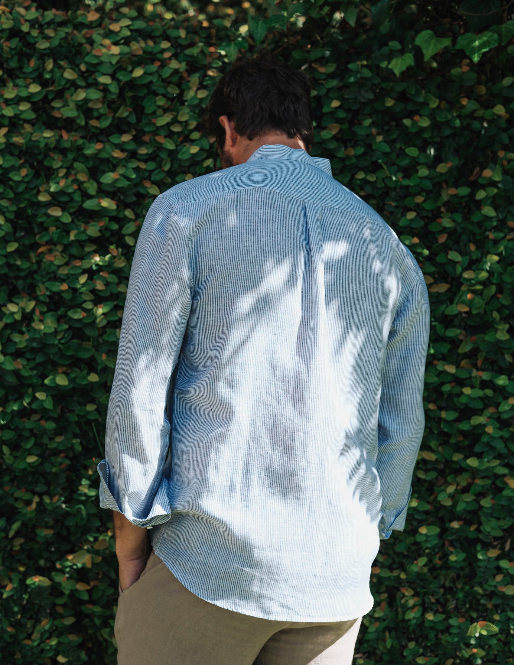 Shirt Linen Lisbon Navy