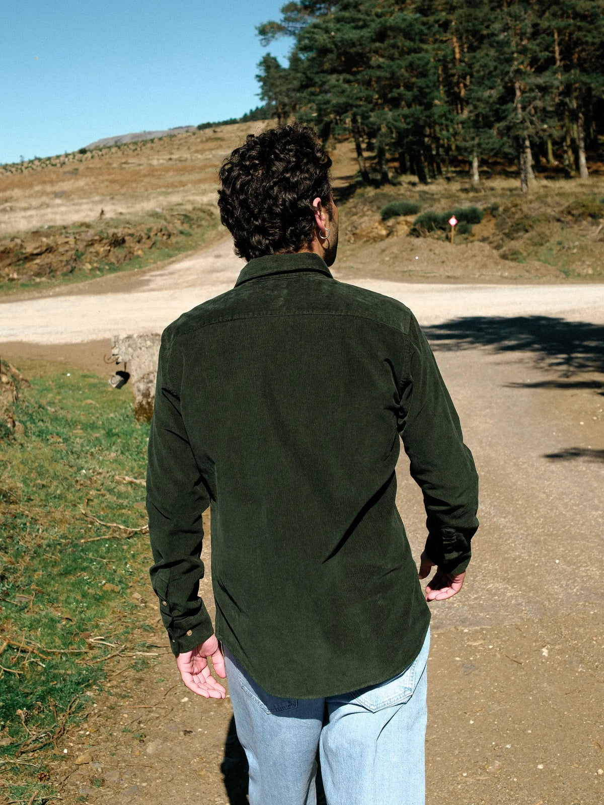 Cord Shirt Rio Moss