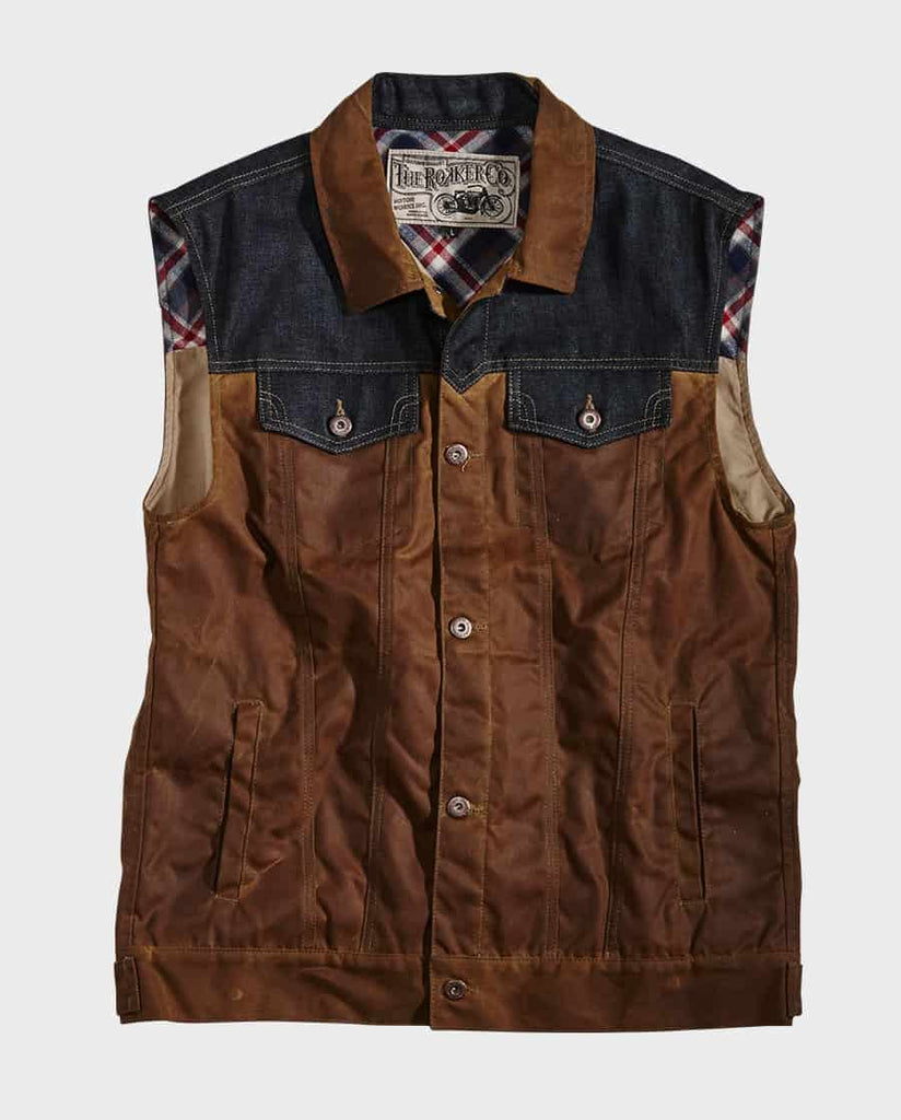 Wax Cotton Vest