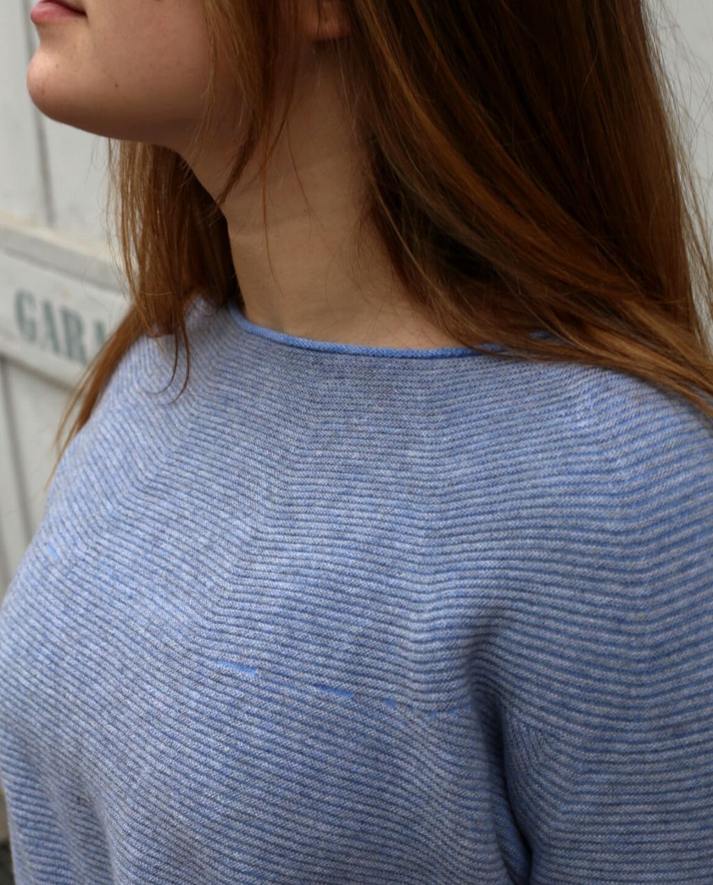 Pullover baby blue