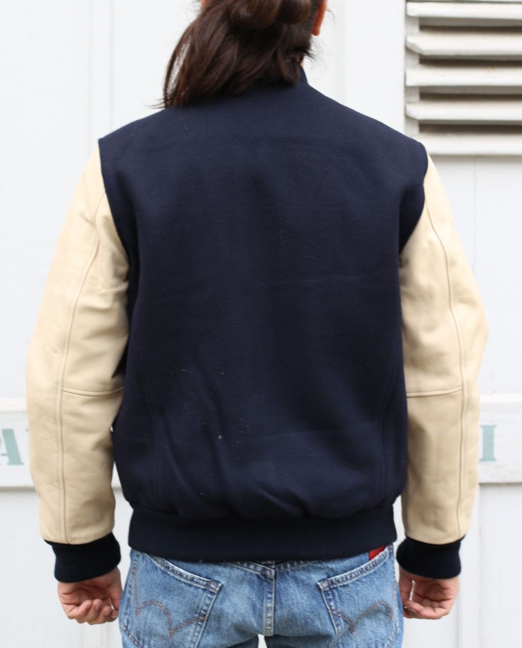 LCUSA Varsity jacket navy/beige