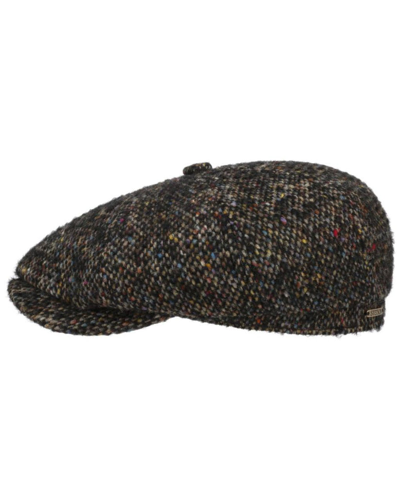 HATTERAS COLOUR DOTS FLATCAP schwarz