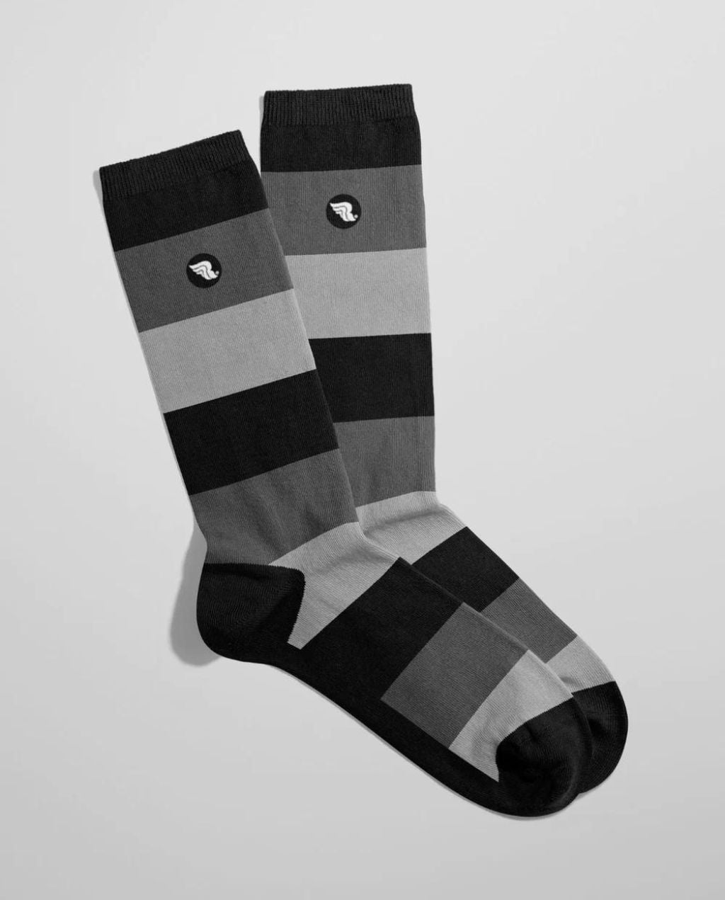 Stripes Socks grey