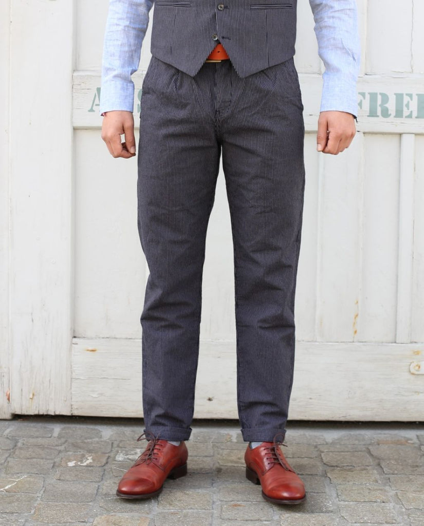 Bravuomo Pallone Chino blue