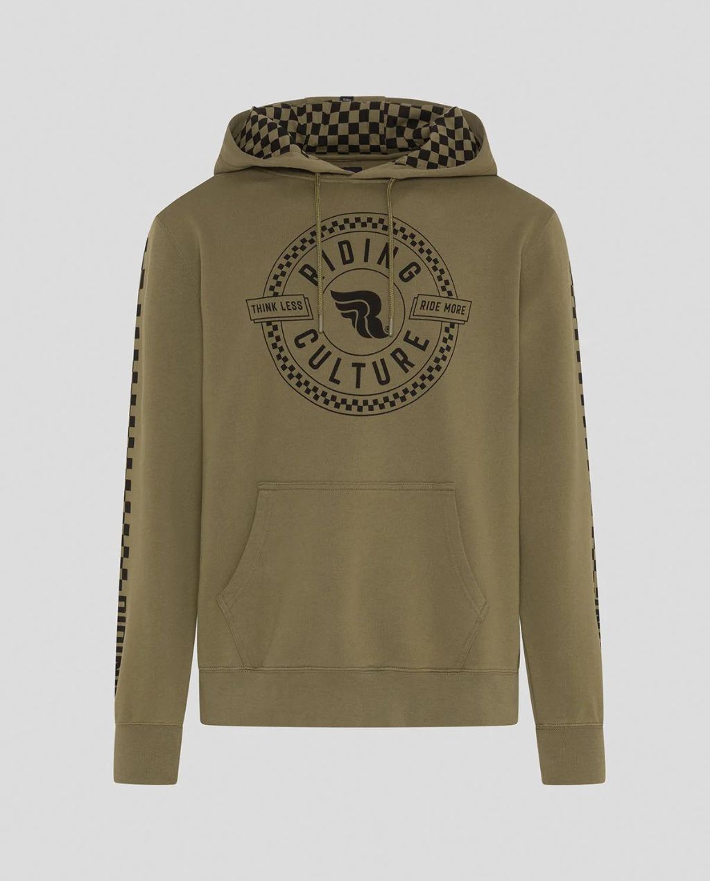 Checkerboard Kreis Hoodie