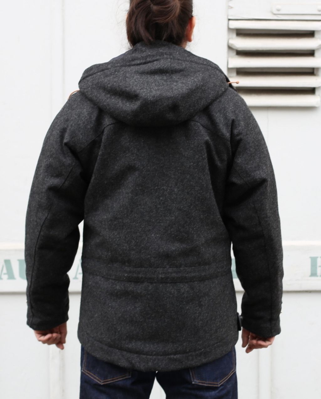 MOUNTAIN JACKET wool grey