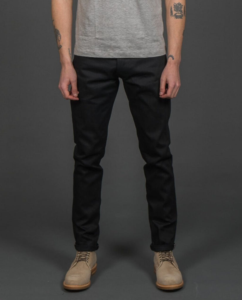 Nash Gunpowder Selvedge High Tapered Jeans