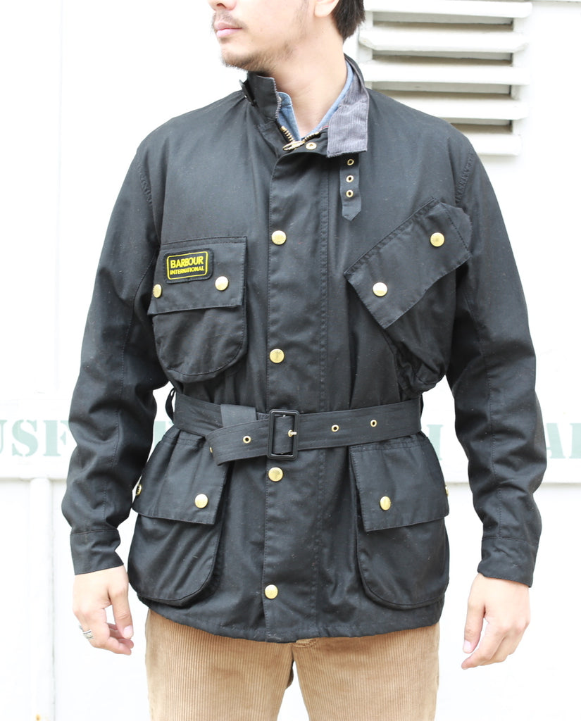 INTERNATIONAL WAX JACKET BLACK
