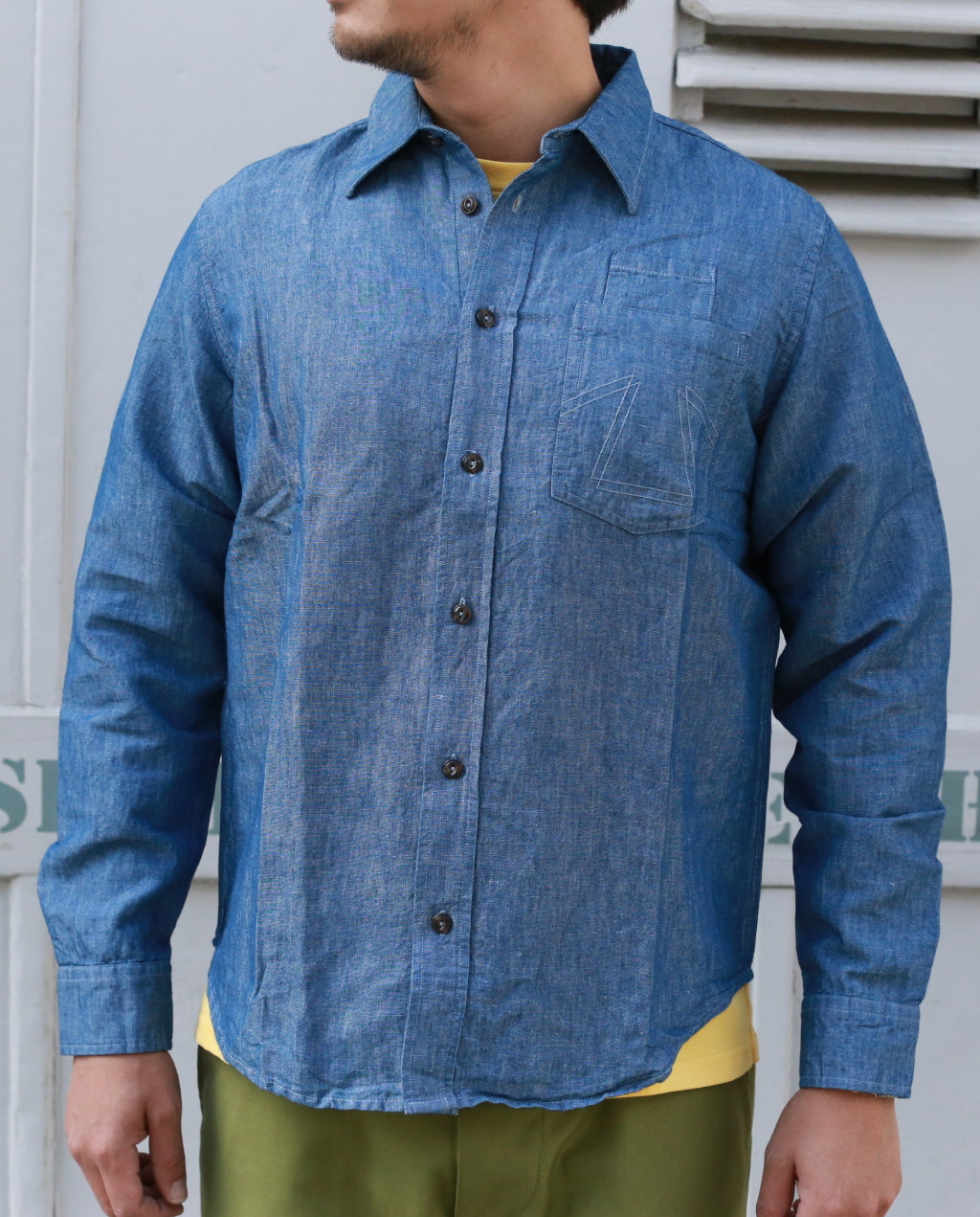 Combat Shirt Naval Chambray Indigo