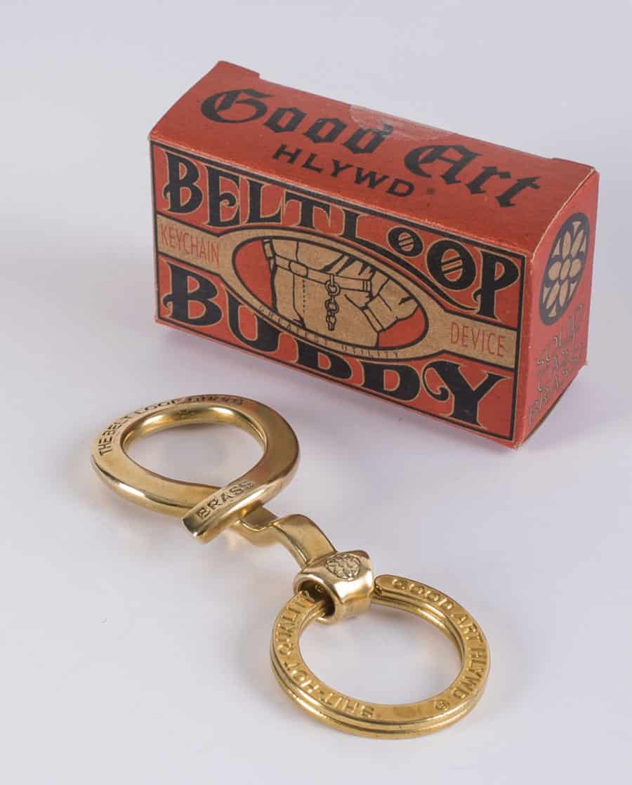 GOOD ART HLYWD Belt Loop Buddy in Brass