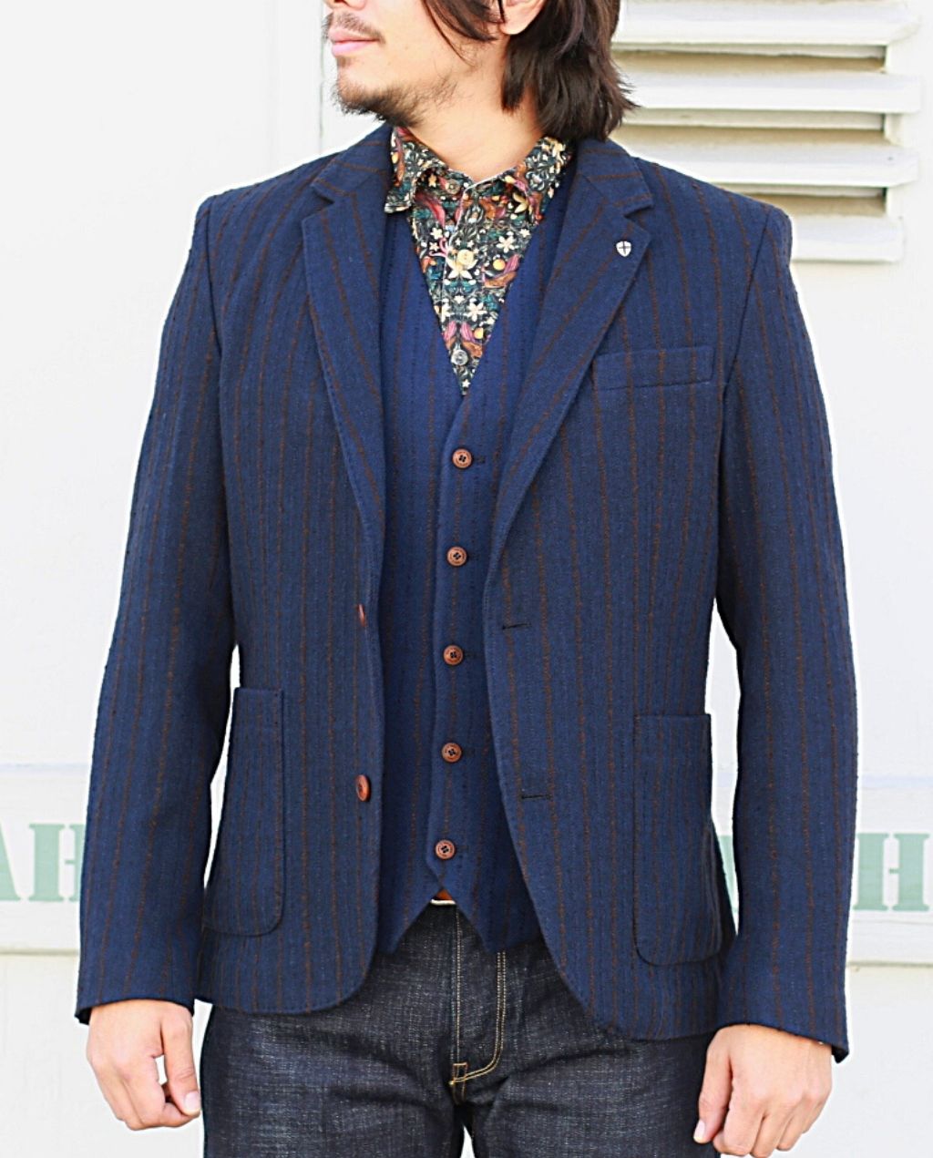 LEOPARDI PILLA BLAZER navy