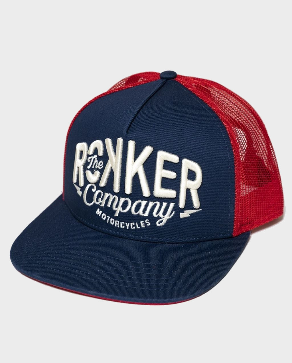 MOTORCYCLES & CO. TRUKKER BLAU/ROT