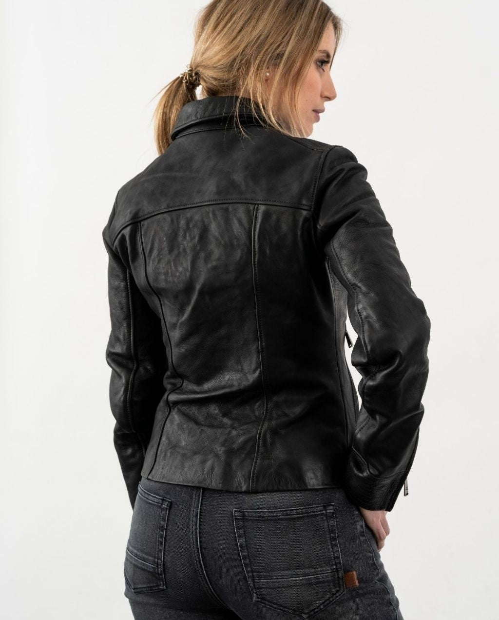 BONNY LEATHER JACKET BLK