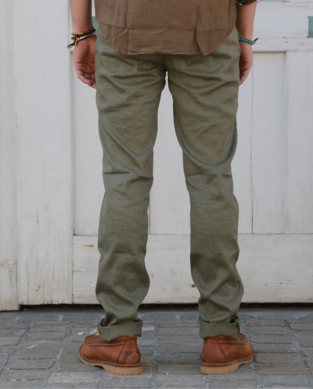 LEINEN CHINO TORINOSTYLE olive