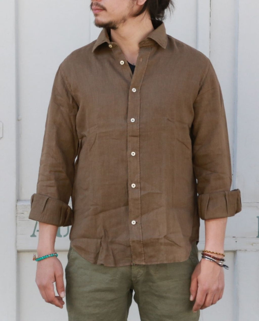 LEINE HEMD BROWN