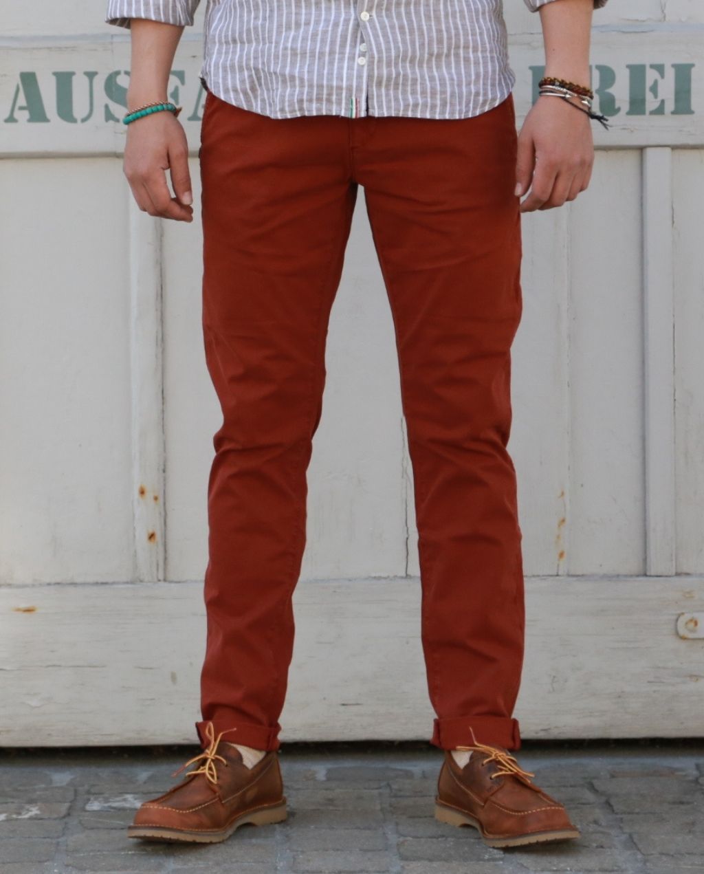 TEO CHINO bordeaux