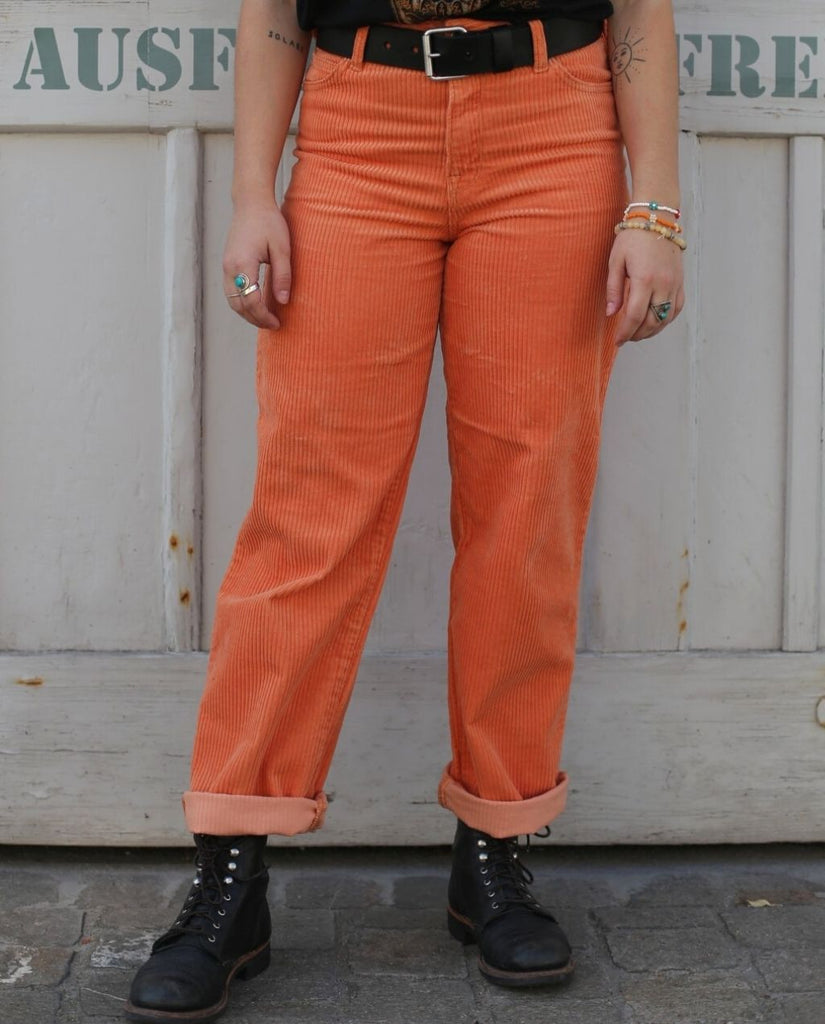 WIDE LEG LONG SANDY PEACH