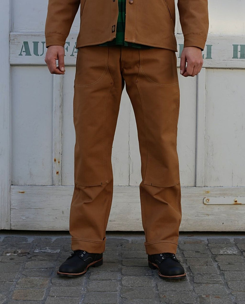 WENDELL PANTS SMITHSON CANVAS 13OZ beige