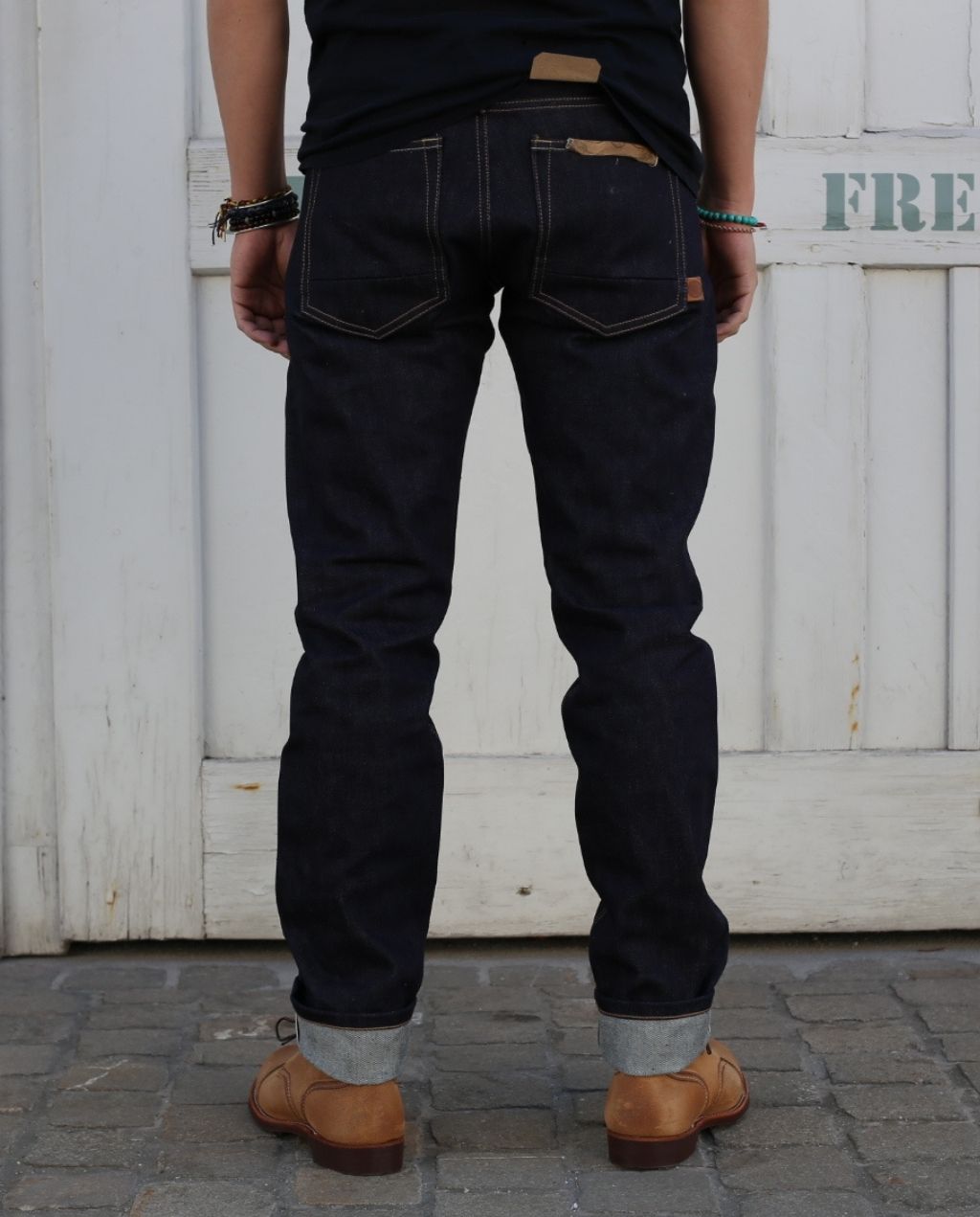 REDWOOD 18oz RAW slim tapered