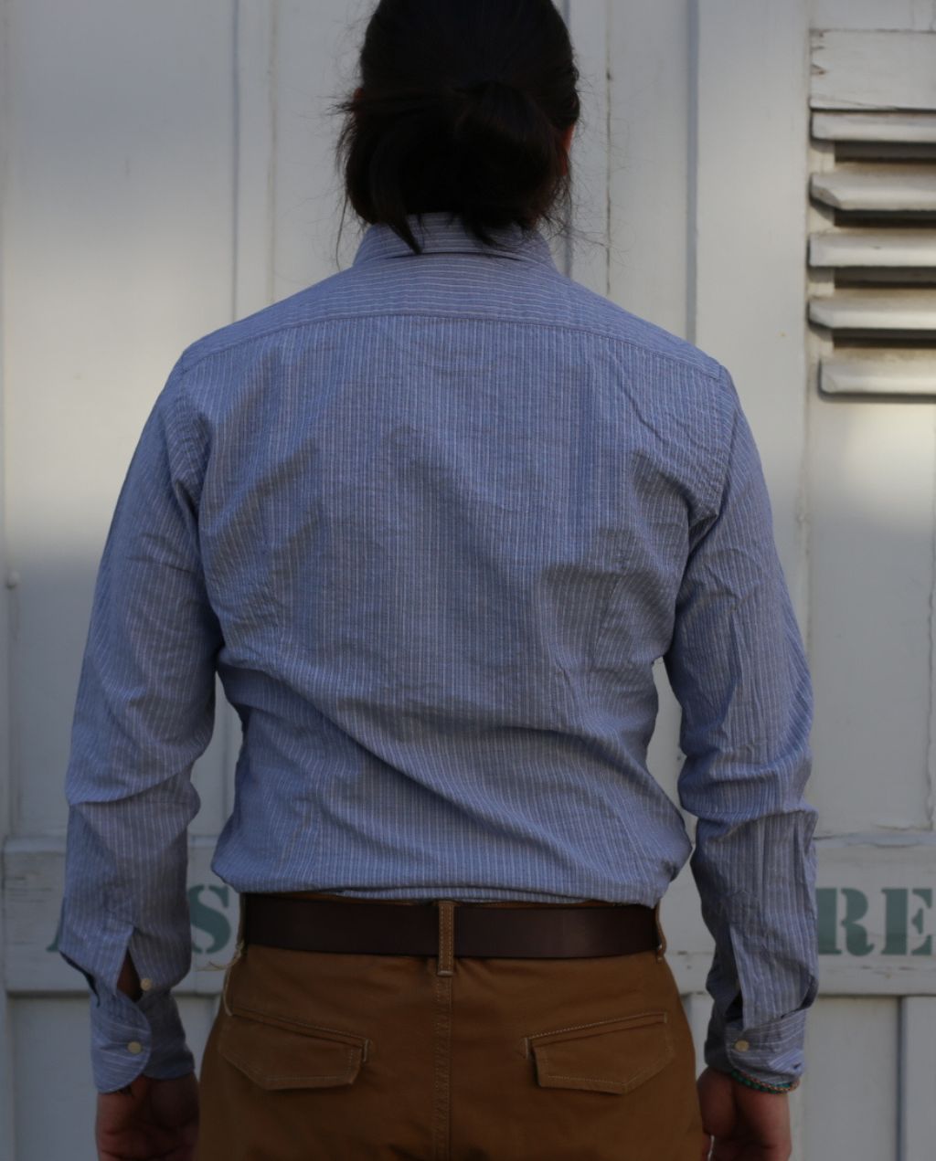 HEMD white stripe