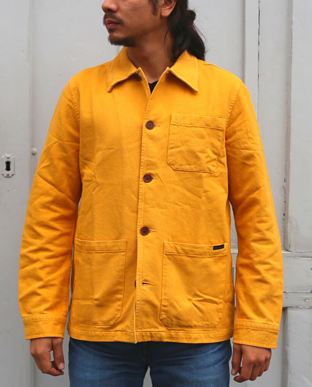 BARNEY WORKER JACKET saffron